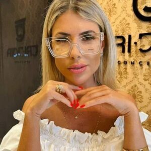 Miu Miu MU04UV 2AZ1O1 Eyeglasses - Crystal 52mm Square Frame